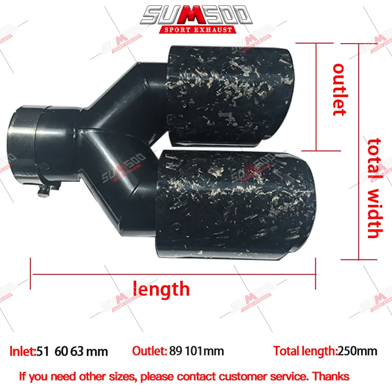 1 PC High Quality silver  Foil Carbon Fiber Exhaust System Tip Car Accessories For Universal Auto Modified Mufflers Nozzle