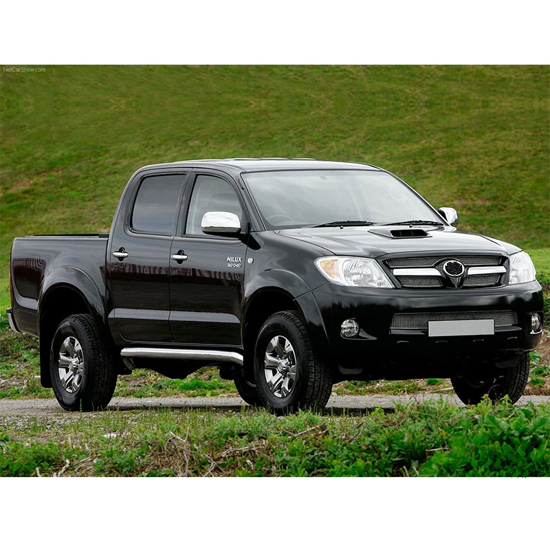 Side Window Deflectors For Toyota Hilux Vigo 2005 2006 2007 2008 2009 2010 2011 2012 2013 2014 Sun Rain Guards Weathershileds