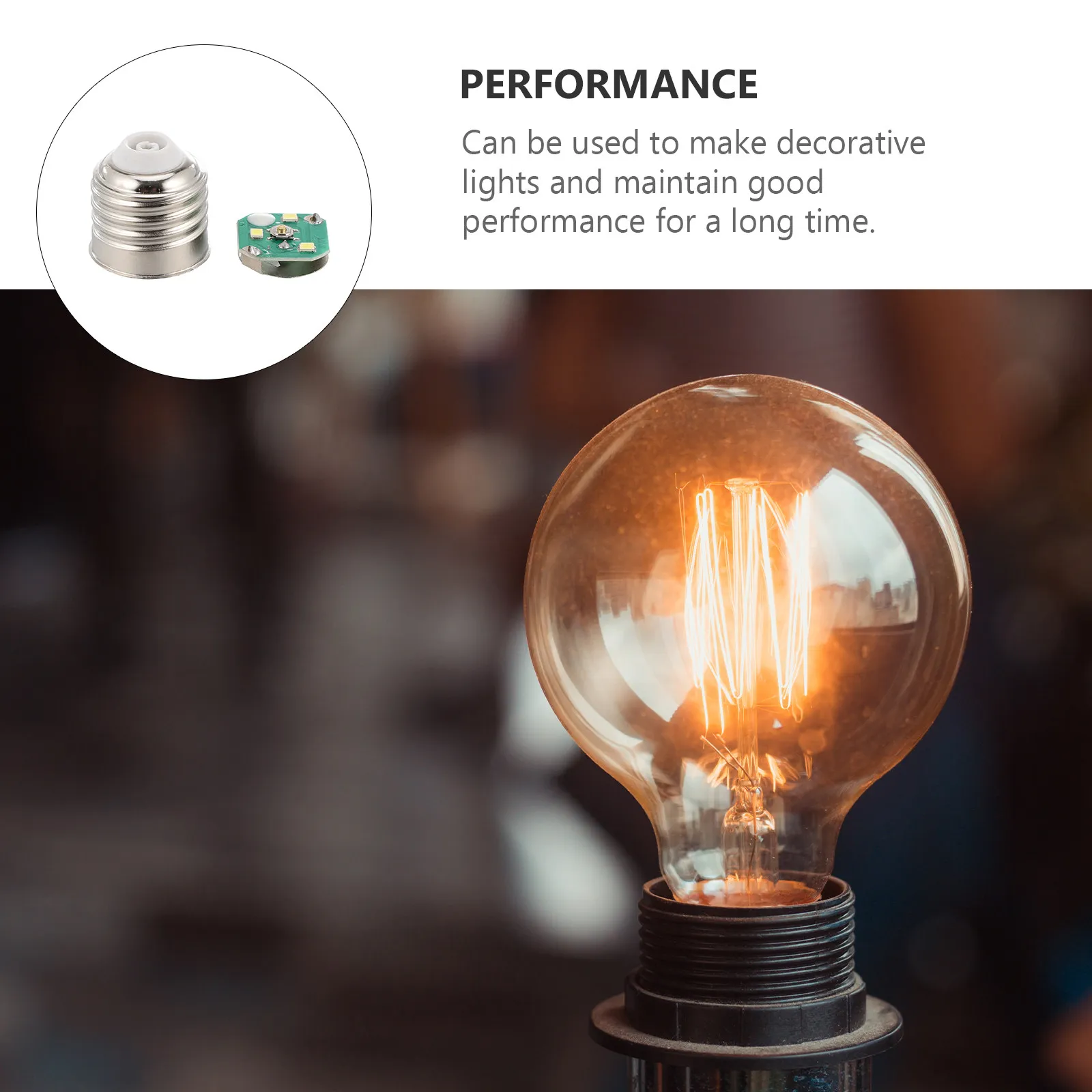 

Led Chip Base Repair Kit Diy Accessories Cap For Home Office Decoration Led Lamp Parts Light Bulb Accessories For