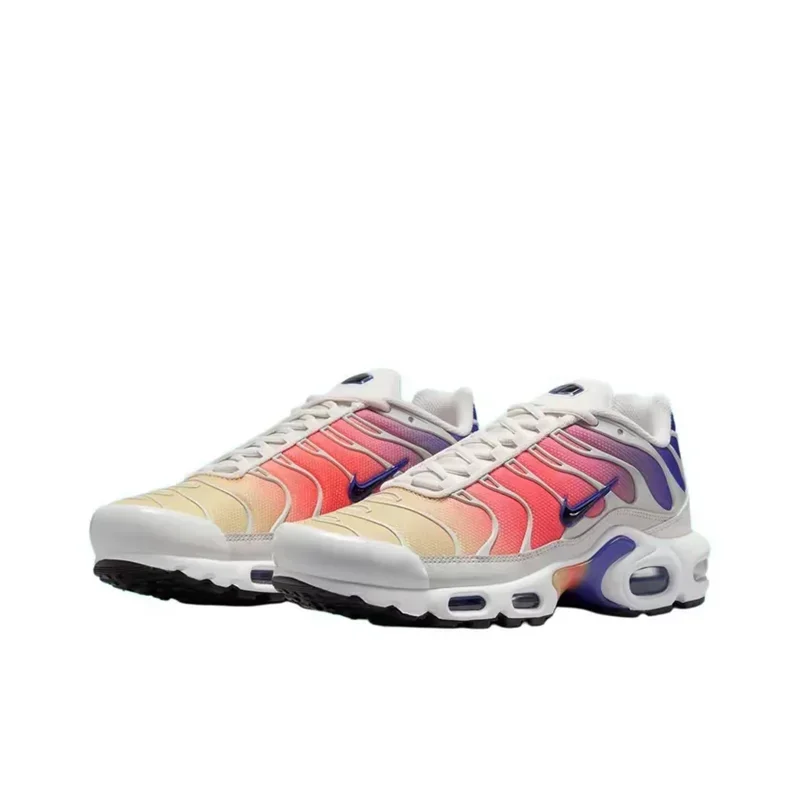 

Горячие кроссовки Nike Air Max Plus TN розового и фиолетового цвета, модные модные универсальные мужские спортивные кроссовки на воздушной подушке, повседневные кроссовки DZ3670-003