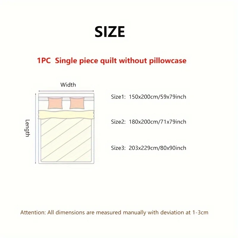 Skin friendly fabric double-sided summer blanket, high-quality multifunctional double-sided thin quilt (excluding pillowcase)