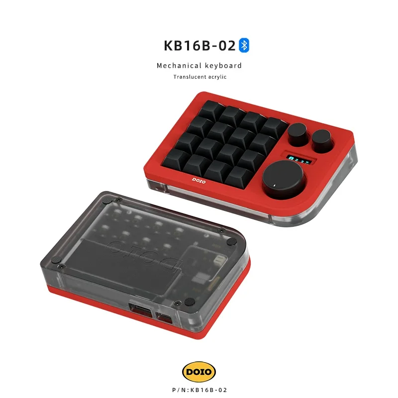PC周辺機器 DOIO KB16B-02 Bluetoothモデル 左手デバイス