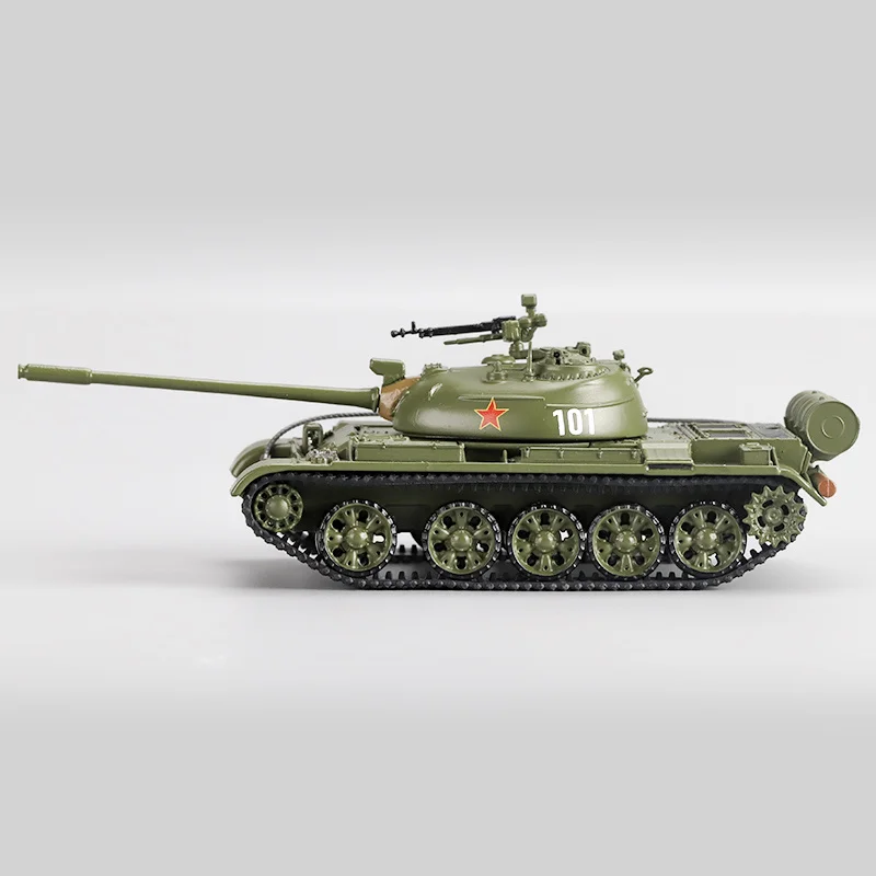 New  Perka 1:64 Equation 59-1 Main Battle Tank Alloy Model Simulation Military Discharge Collect Souvenirs Children'S Toys