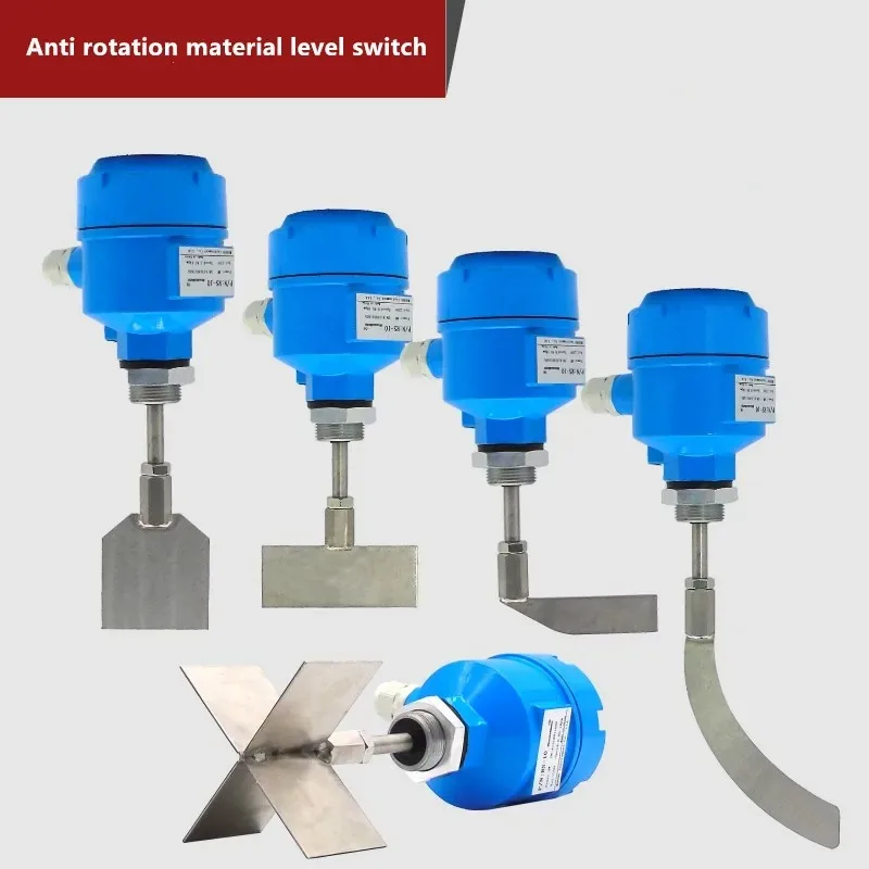 RS-10 RBA Rotary Paddle Level Switch 220V, Double Bearing Material Level Gauge for Bulk Solids
