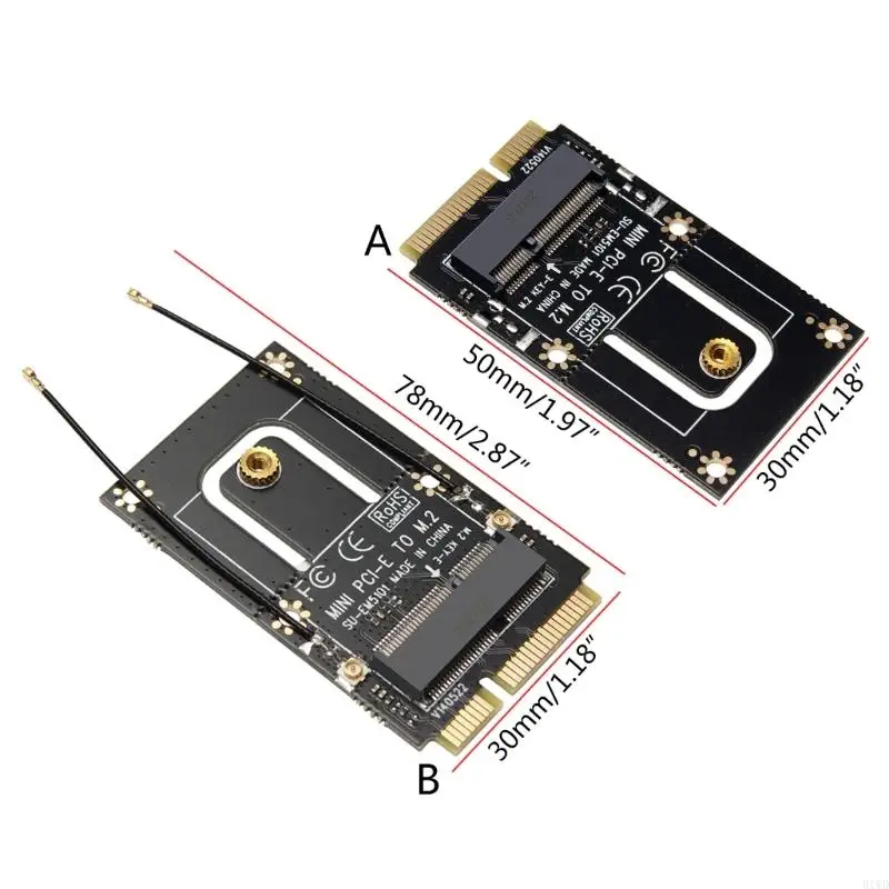 R1WD M.2 NGFF thành Mini PCI-E Bộ chuyển đổi bộ chuyển đổi bộ chuyển đổi Key ngff Giao diện