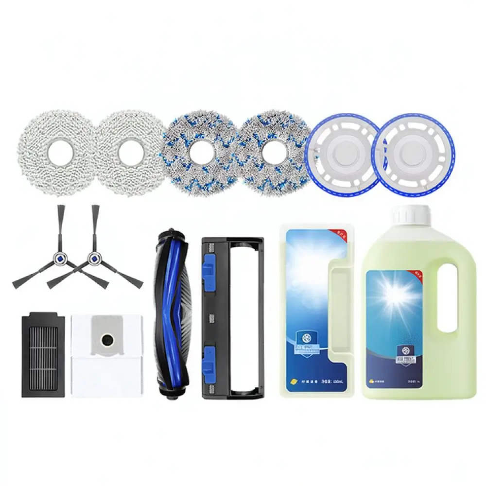 Accessories For Ecovacs T50 Series Robotic Vacuum Cleaner Spare Parts HEPA Filter Roller Brush Side Brush Mops Dust Bags