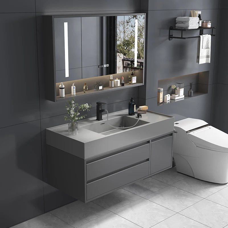 Luxury Skincare Bathroom Cabin - огляд і ціна Home Bathroom Vanity Combo