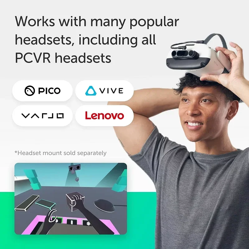 Ultraleap Leap Motion2 Controller 3D Gesture Sensor for PC or Brand New VR Hardware with Motion-Sensing Mouse Features
