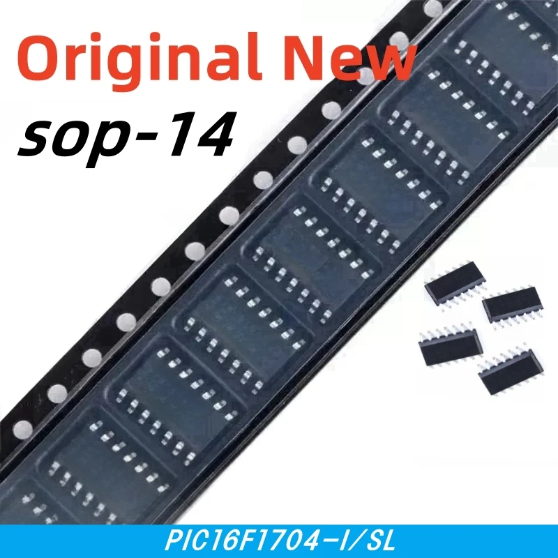 

10pcs 100% New PIC16F1704-I/SL PIC16F1704 I/SL sop-14 Chipset