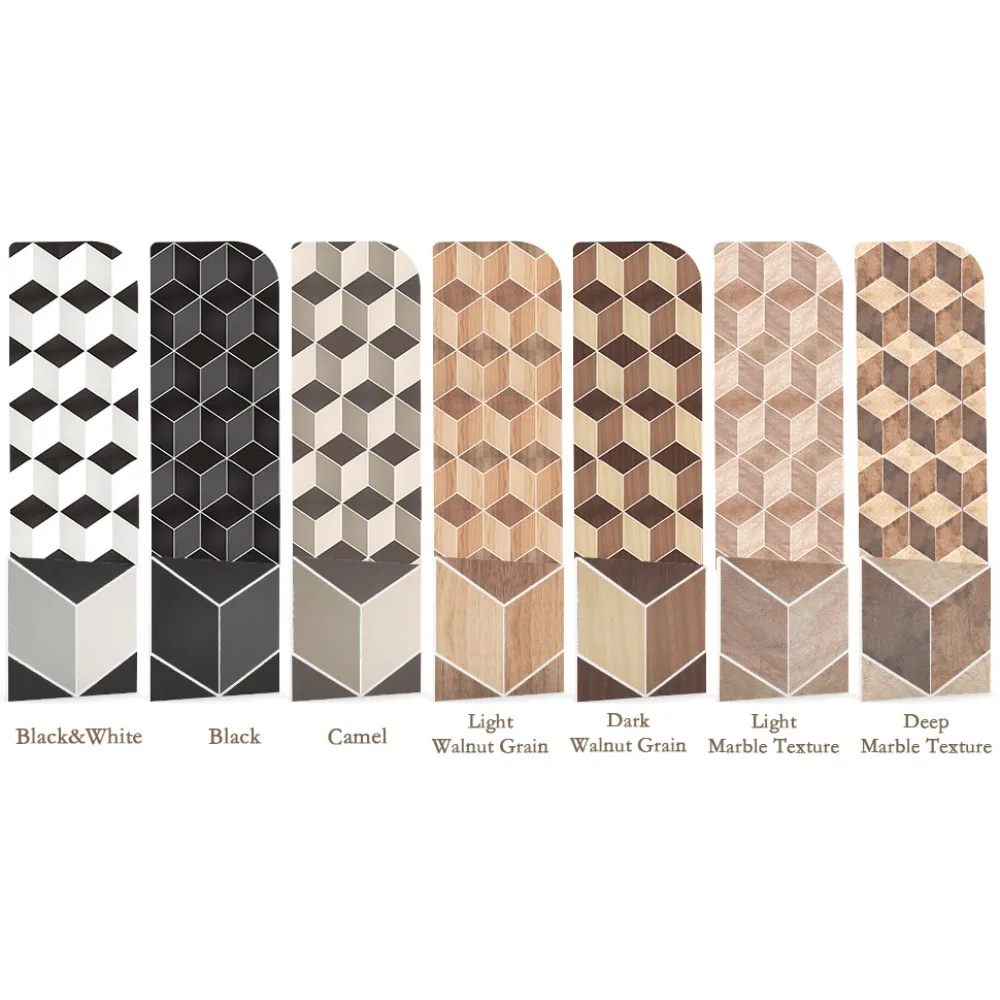 30x30cm 12pcs Self-Adhesive Polyester Felt Acoustic Panels 3D Brick Pattern Soundproof Tiles for Home Studio Office Wall Decor