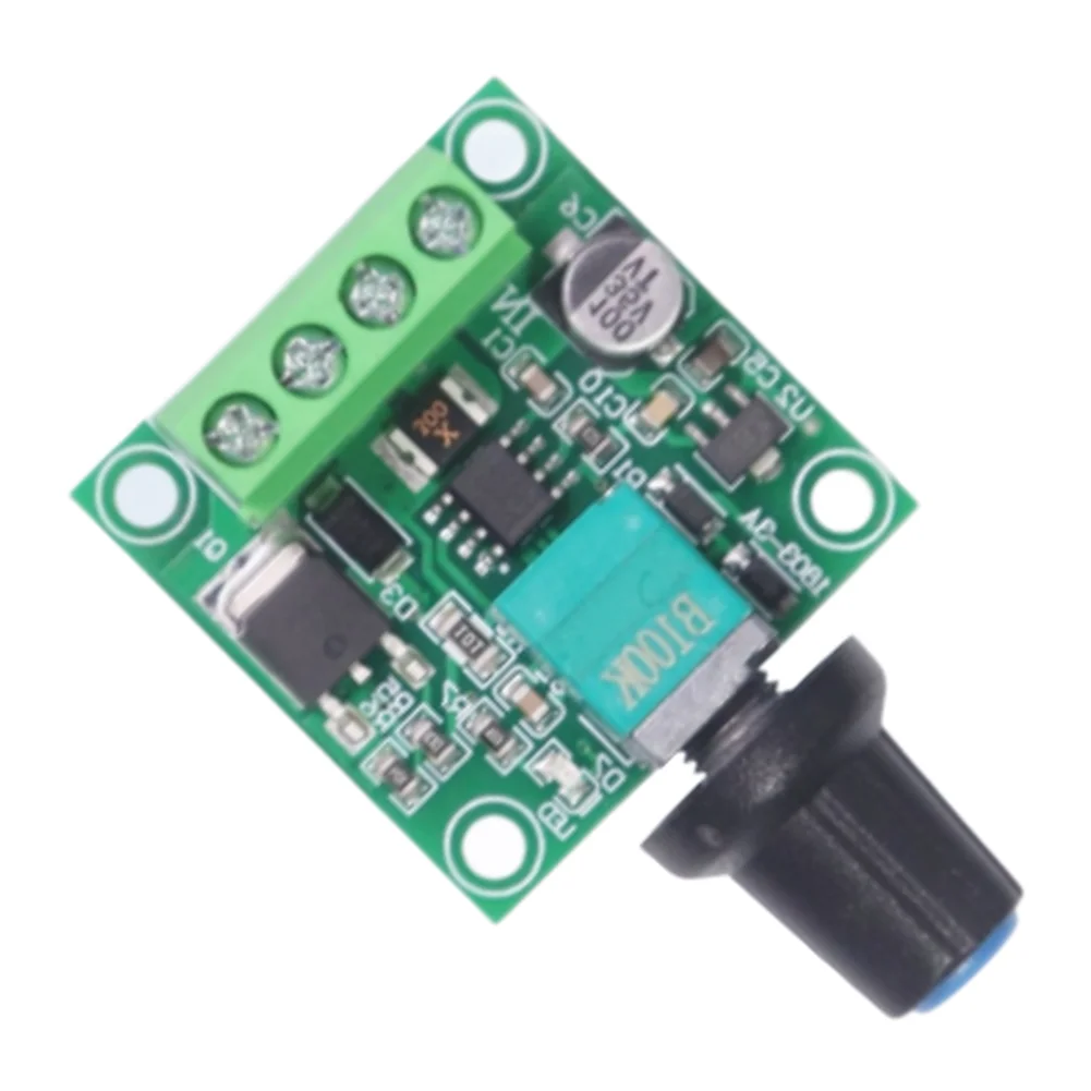 DC For pwm Motor Velocity Controller 10V to 32V Input 3A Rated Current for Low Voltage DC Motors and LED Lighting