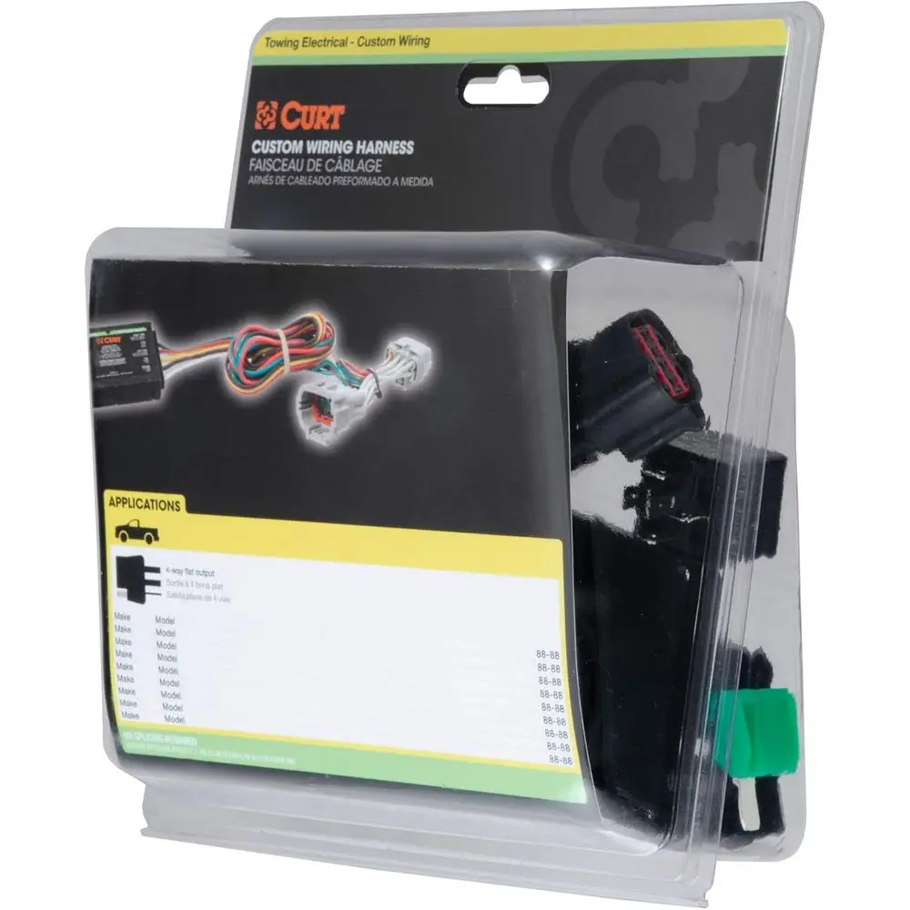 56357 Vehicle-Side Custom RV Blade 7-poliger Anhängerkabelbaum, passend für Select Nissan Pathfinder, Infiniti QX60