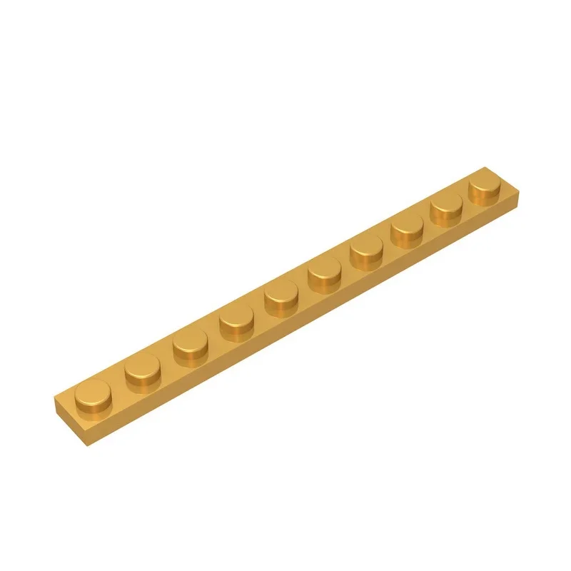 Plaque de GDS-507 1x10compatible avec lego 4477 pièces de bloc de construction DIY pour enfants