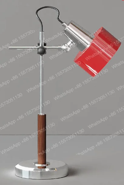 Medieval Bauhaus atmosphere design desk lamp adjustable art simple study bedroom bedside desk lamp