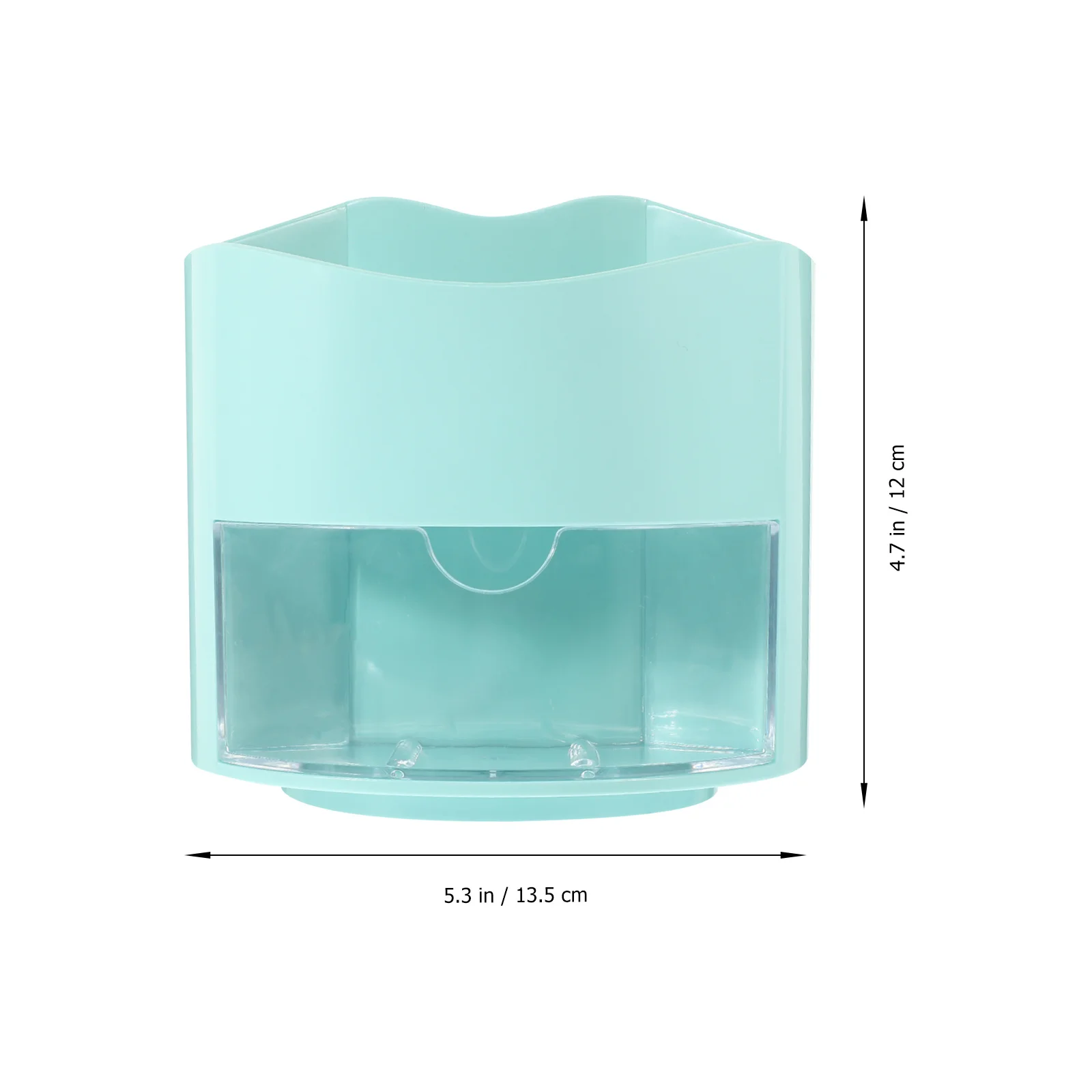 

Rotating Brush Holder Desktop Stationery Organizer Desk Pen Pencil Storage Box Multipurpose Brush Organizer