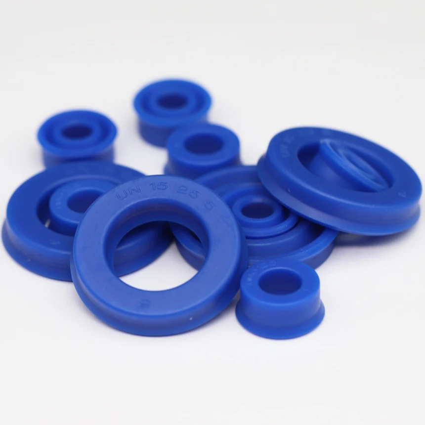 

UN 4 5 6 7 8 10 12 14mm ID Blue Polyurethane PU Hydraulic Radial Shaft Piston Rod U/Y Lip O Ring Gasket Oil Seal