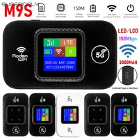 4G/5G Mobile WIFI Router 150Mbps 4G LTE Wireless Router With Sim Card Slot Portable Pocket MiFi Modem Car Mobile Wifi Hotspot