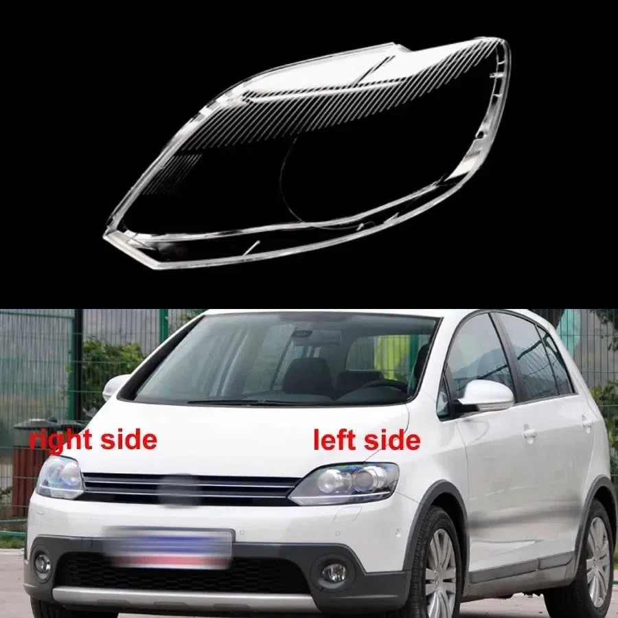 

For Volkswagen VW Golf Cross 2009 2010 2011 2012 2013 Headlamp Cover Transparent Lampshade Case Headlight Shell Lens Plexiglass
