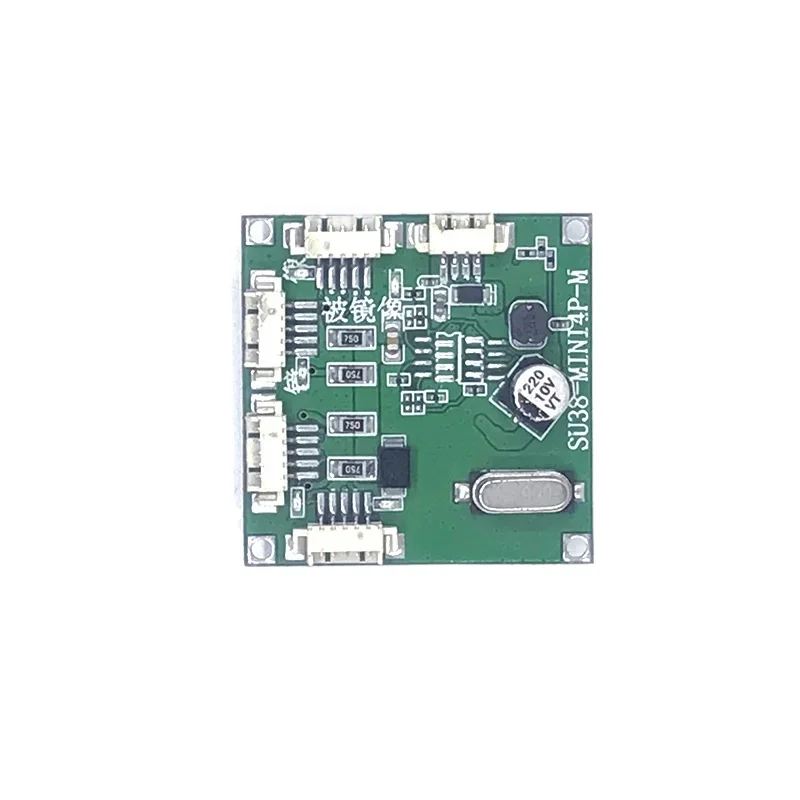 Ethernet Mini Mini 4 Port 10/100MHUB Hub Network Pa- -et C-ap-ture Industrial switch module