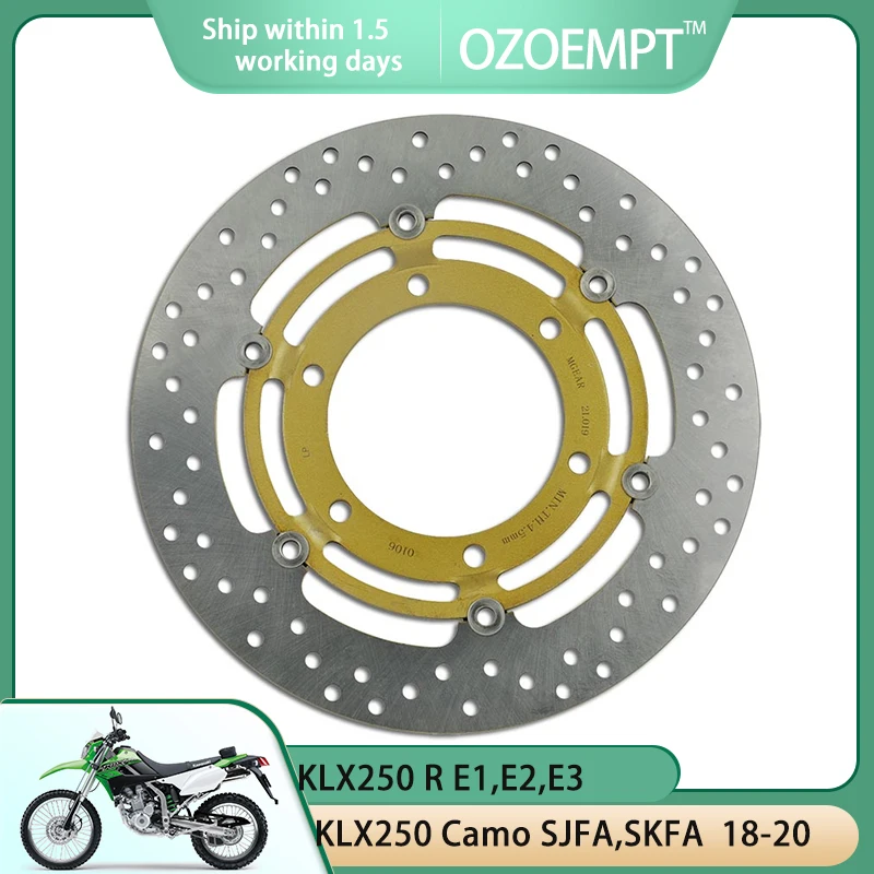 

OZOEMPT 520-42T Motorcycle Rear Sprocket Apply to KLX250 R E1,E2,E3,G1,F1,F2,F3,F4 KLX250 ES,SR,G1,G2,SKF,S SKFA,Camo SJFA,SKFA