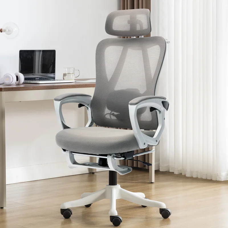 Luxury Professional Furniture Manufacturer Office Chair with Footrest Modern New Product Ideas Mesh
