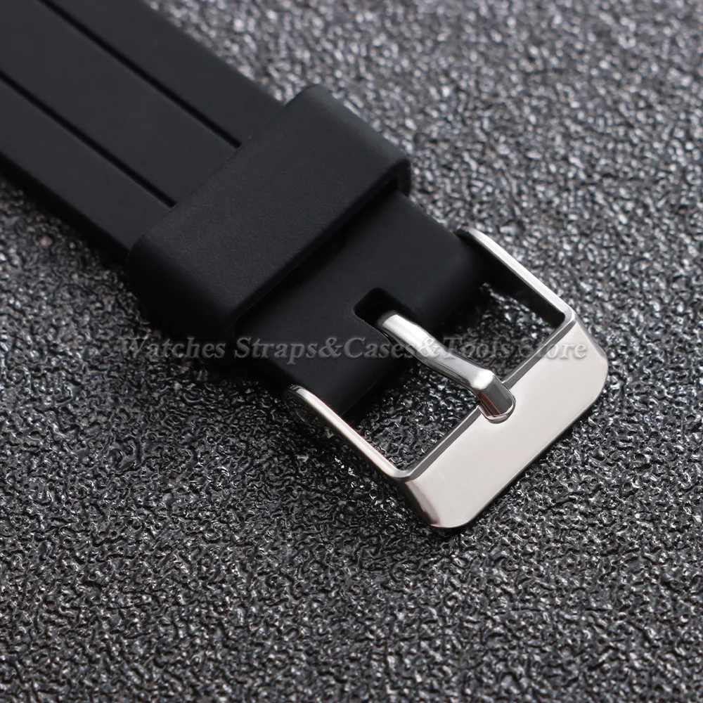 18 mm weiche Silikon-Uhrenarmbänder für Casio F-91W SGW400 W800H F84 F105/108 A158/168 AE1200, wasserdichtes Armband, Ersatzarmbänder – Detail 6