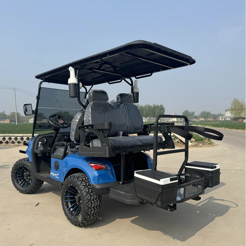 2024 New 72V High Speed ​​Electric Golf Cart Off-road Vehicle with 7KW AC Motor + Folding Glass Electric Golf Cart