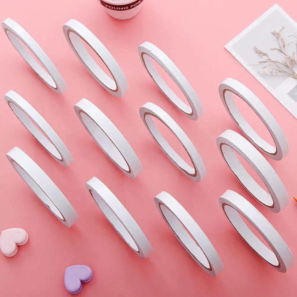 

1Set Strong Double Side Adhesive Tape Hot Melt Sticky Tape for Office DIY Crafts Fabric Glass Wood Metal