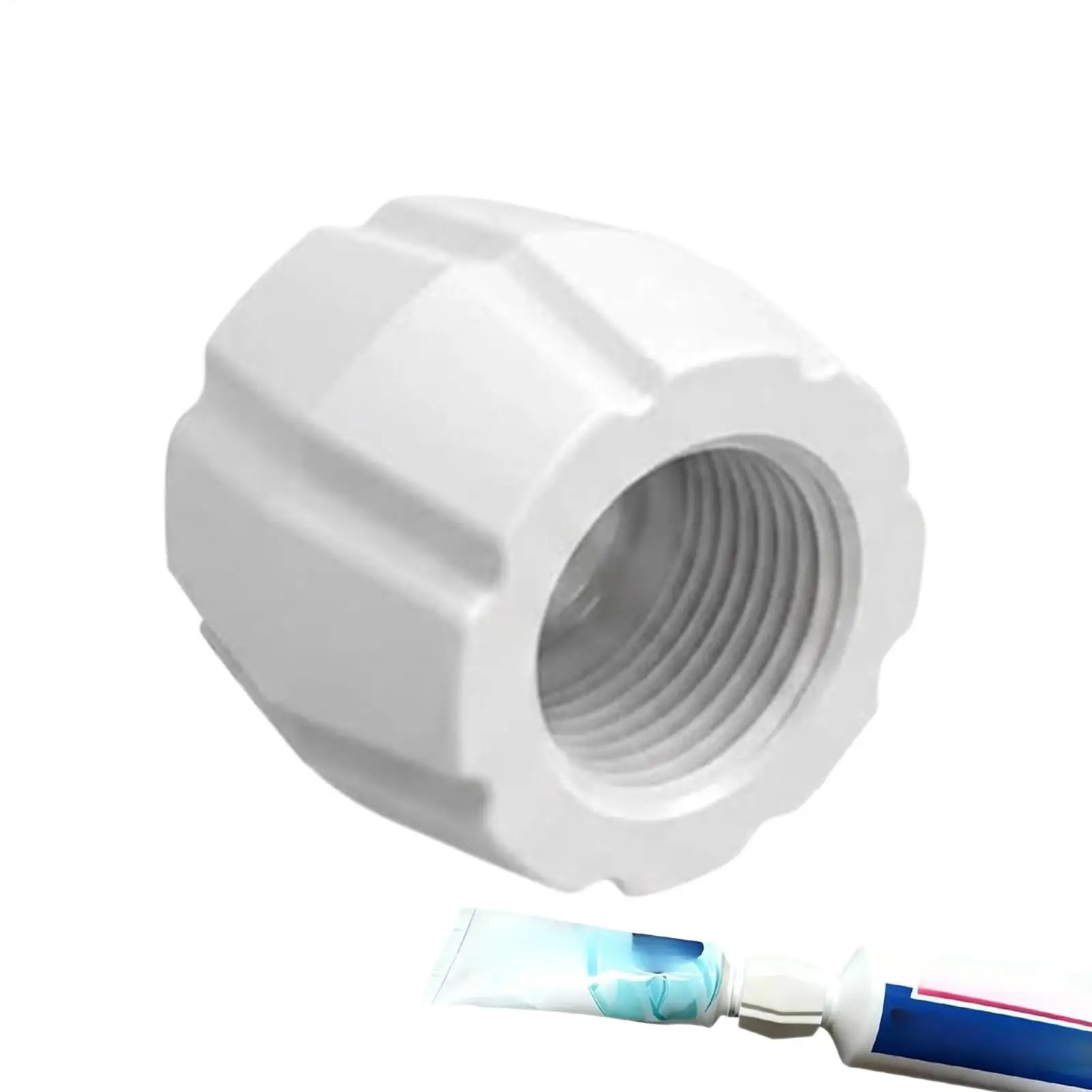 1pc 3D Printed Toothpaste Squeezer Reusable Easy Dispensing Toothpaste Refill Adapters Travel-Friendly Practical Eco-Friendly