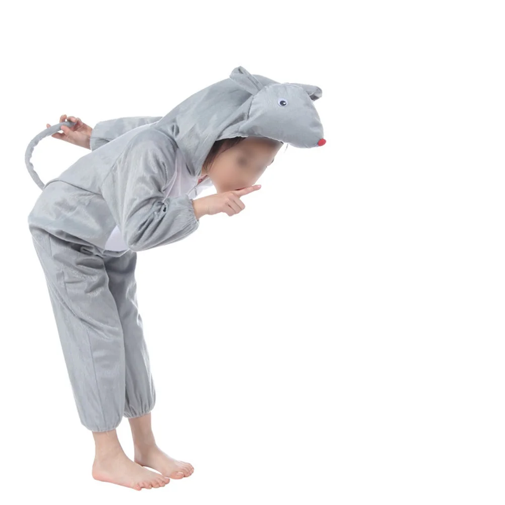 

Children'S Rat Costume Kids Animal Costumes For Halloween Cosplay Warm Loose Fit Easy Wear Adorable Design