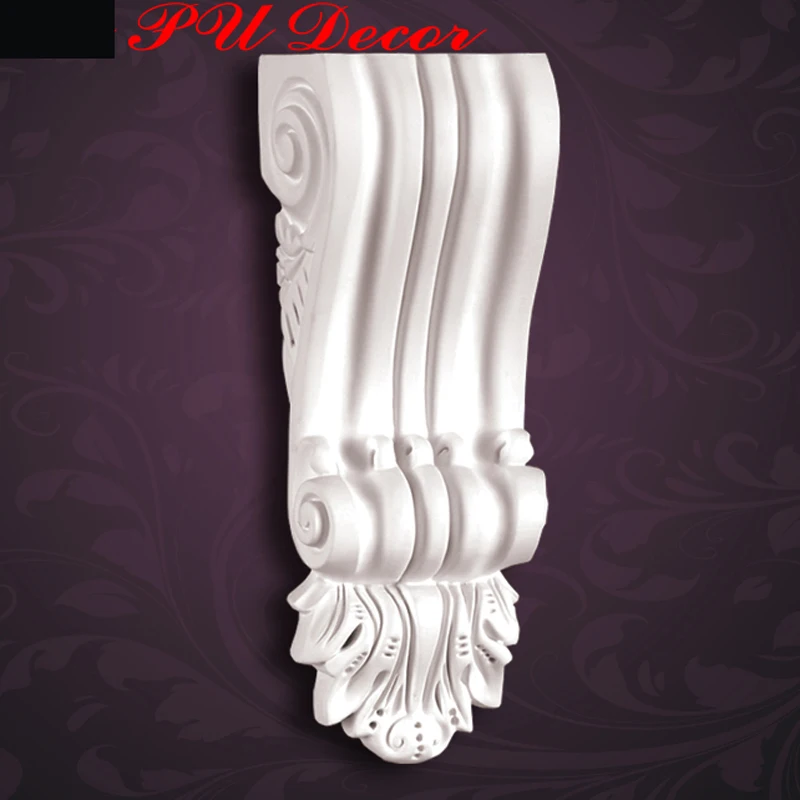 Polyurethane Building Materials PU Fireplace Wall Ceiling Corbels Decoration Entrance decor portal decorating components