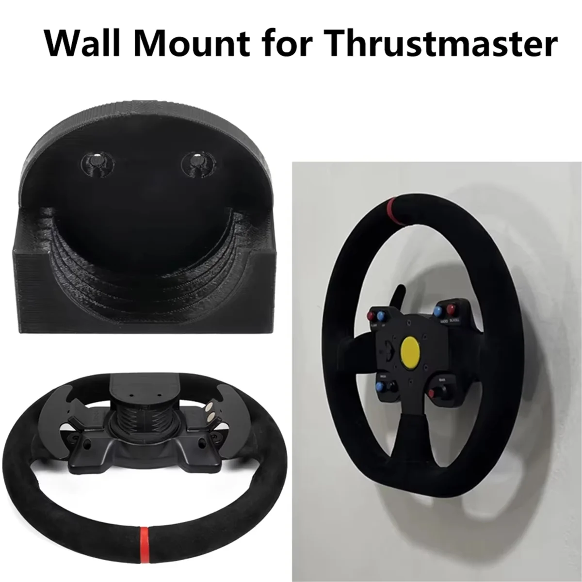 Thrustmaster T300/TGT 스티어링 휠 액세서리용 SMIEA 벽 장착 브래킷 나사로 내구성 및 내마모성