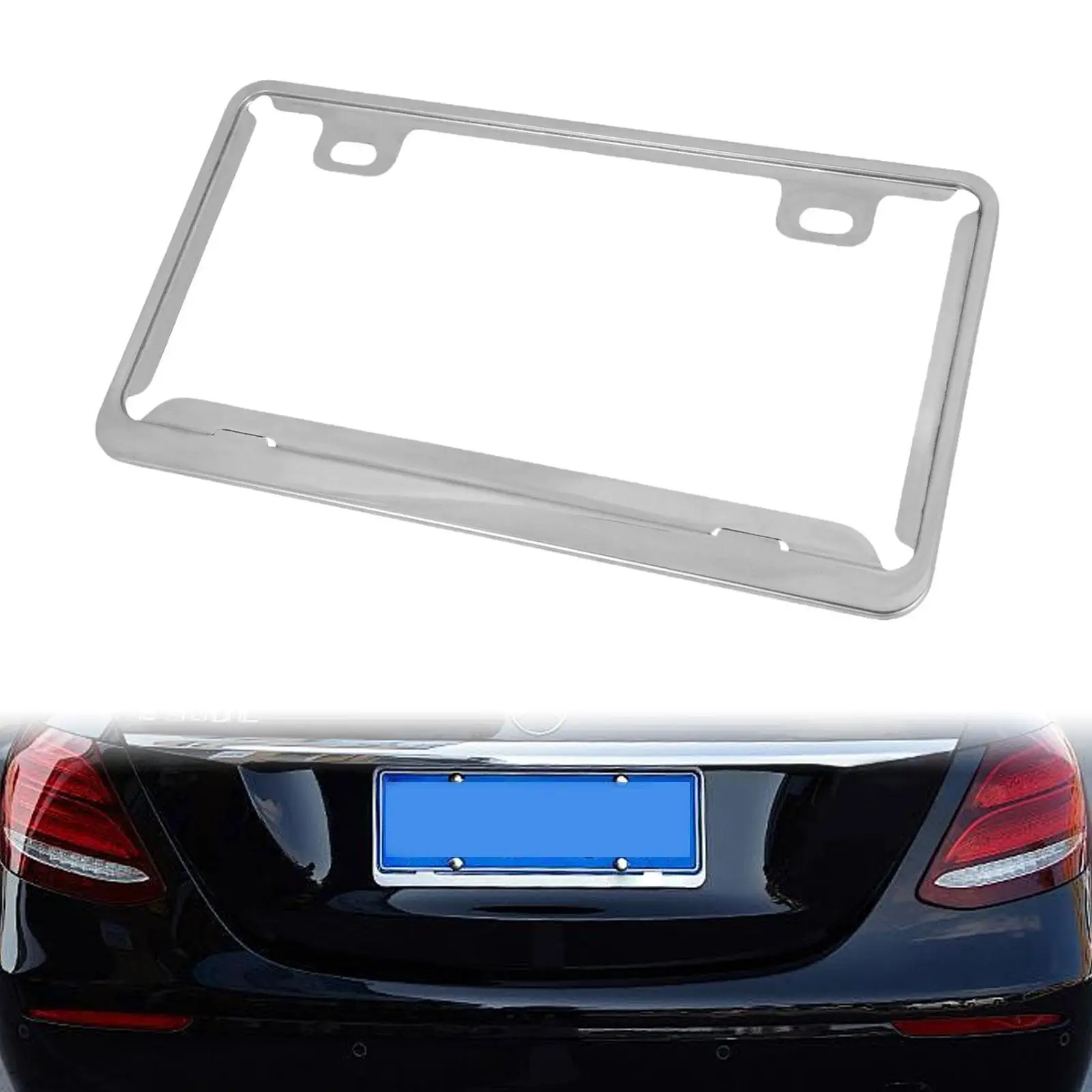 

Держатель номерного знака из нержавеющей стали, рамка номерного знака, рамка автомобильного знака для японского стандартного автомобиля, для женщин и мужчин, автомобиля