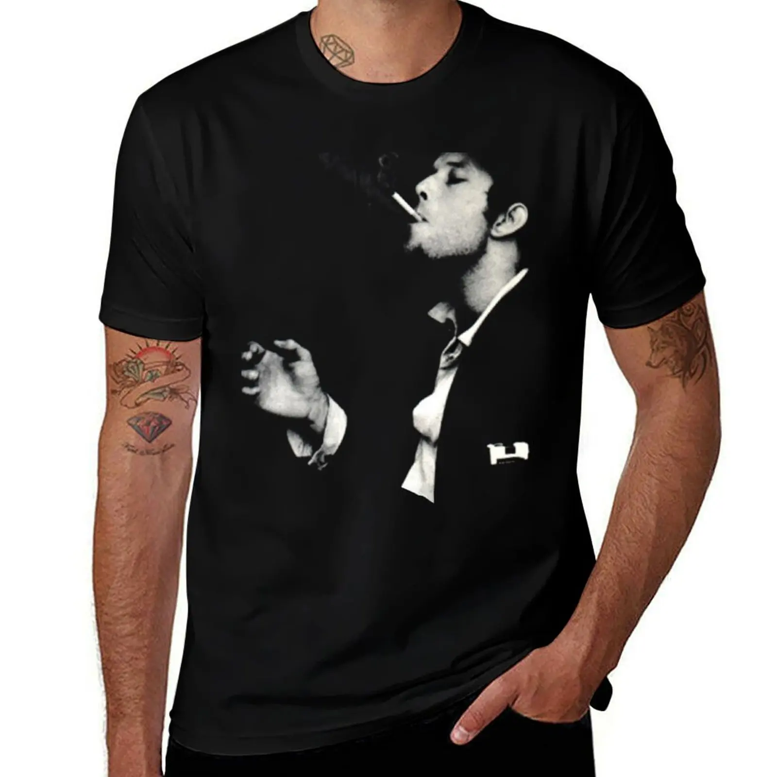 Tom Waits T-Shirt t shirts for man graphic vintage T-Shirt