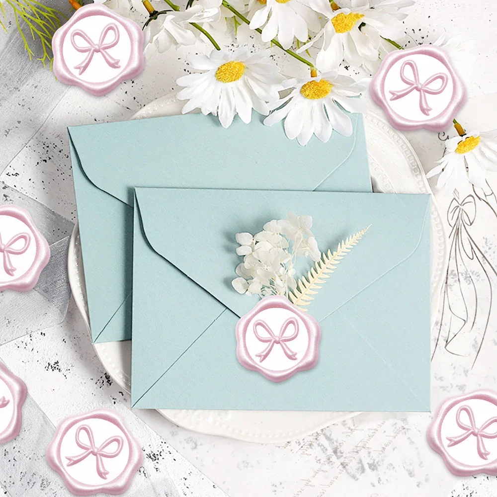 30Pcs Bow Wax Seal …