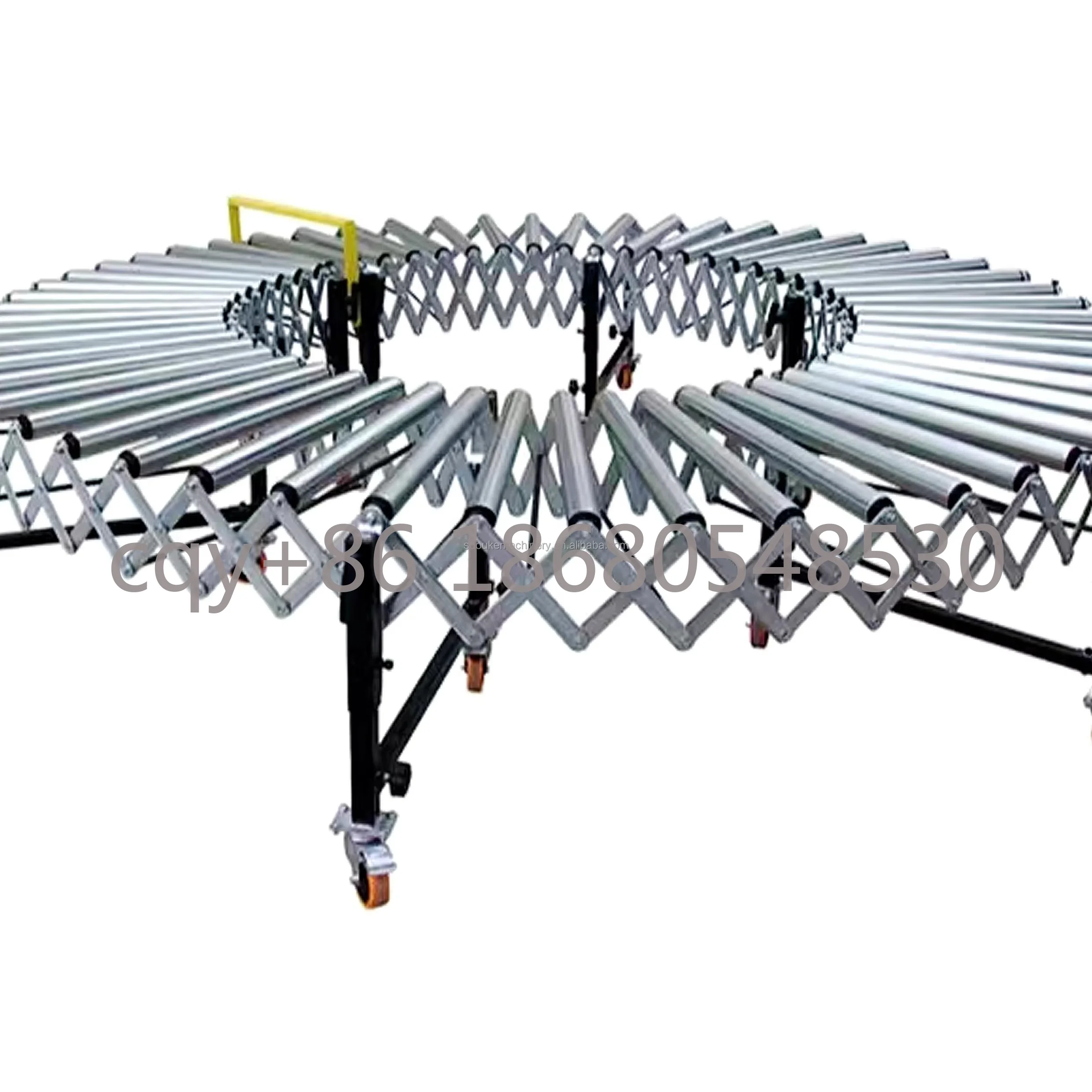 RD Adjustable Speed Powered Roller Conveyor for Packaging Lines - 0.5-10m/min, ISO Certified