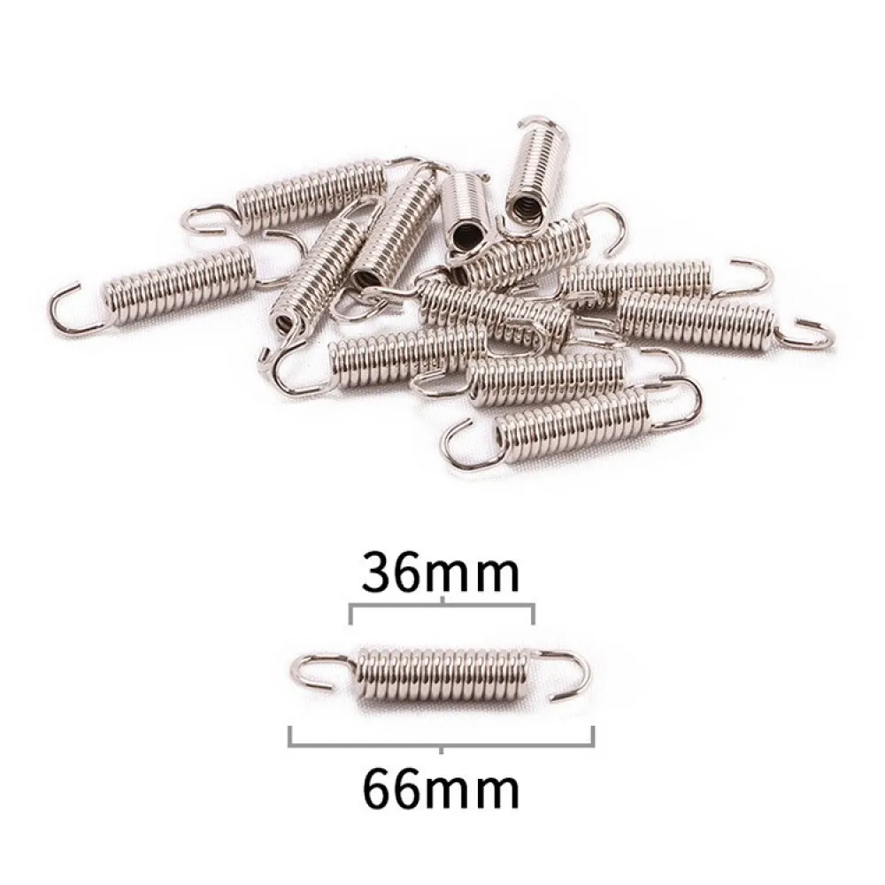 Modified Motorcycle Exhaust Springs Stainless Steel Link Pipe Adapter Heat Shielding Strip Universal Repair Hardware Parts