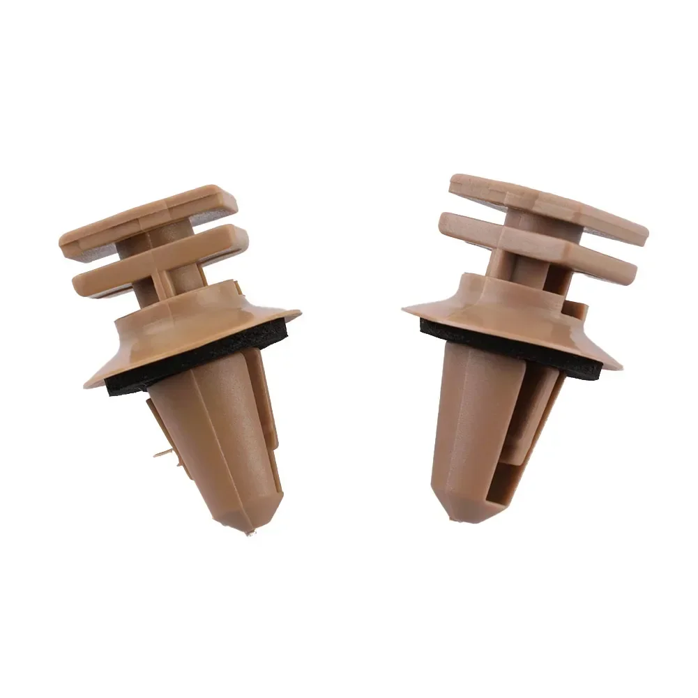 10pcs Car Simple Installation Seal Ring Clip Stable Performance With Seal Ring NEW 51477117532 Beige FOR BMW Interior Accessory
