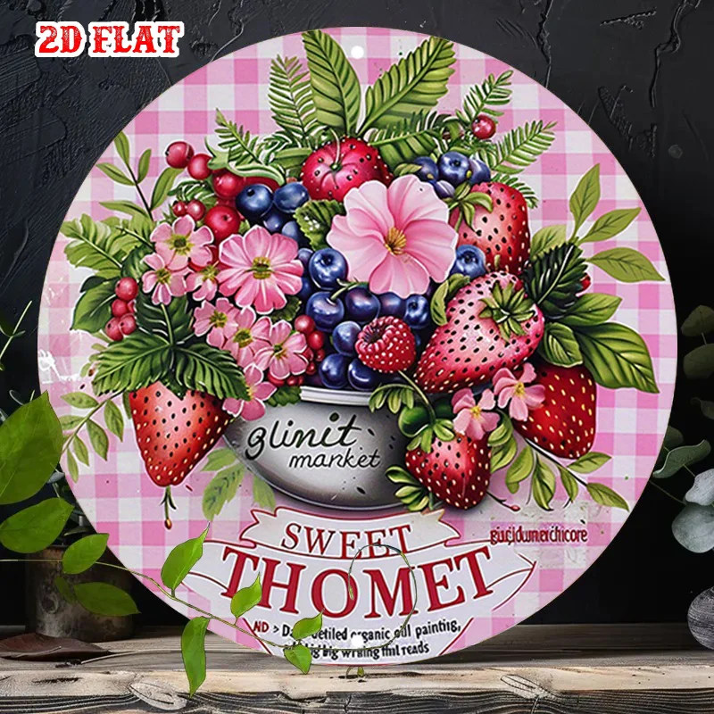 2D Flat Fruit Baske…