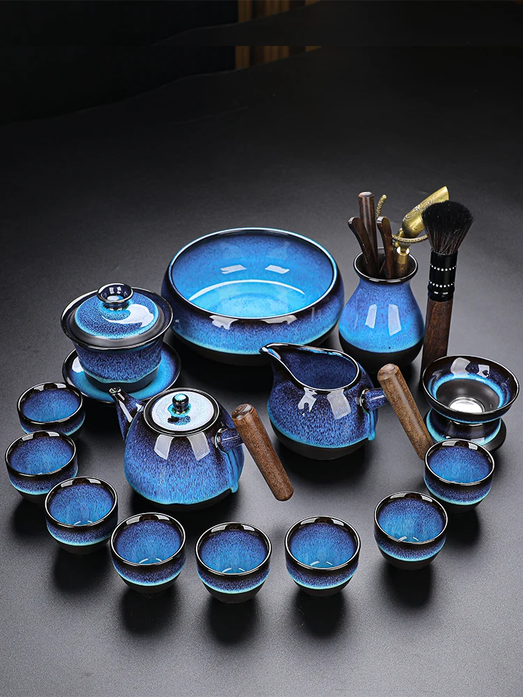 Tea Cup Jianzhan Kung Fu Tea Set Suit