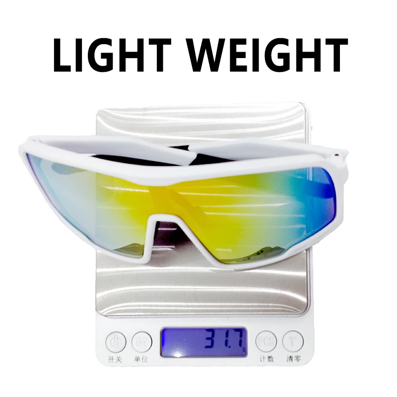 Gafas de sol de ciclismo para hombre y mujer, lentes deportivas con protección UV400 para conducir, pescar y bicicleta de montaña o de carretera,