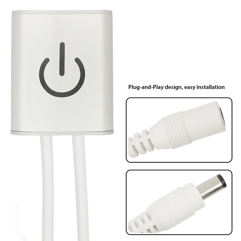 AS95-LED диммер, металлический датчик всего тела, сенсорная яркость, регулировка включения/выключения, контроллер Itouch для световой ленты DC12-24V