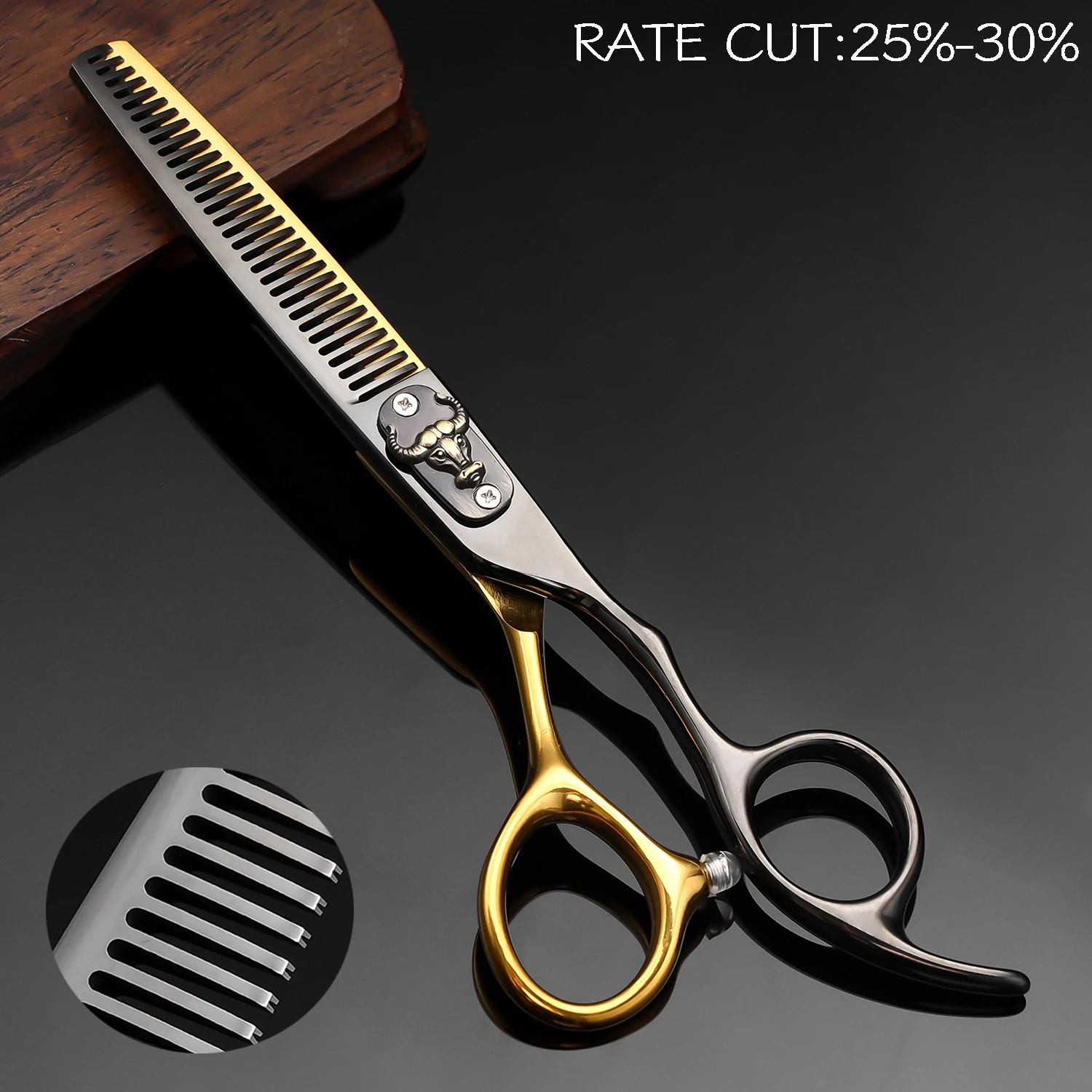 VP – ciseaux de coiffeur professionnel, accessoires de coiffeur, outils de coupe, ciseaux amincissants, ciseaux de coiffure en acier 440C de 6 pouces