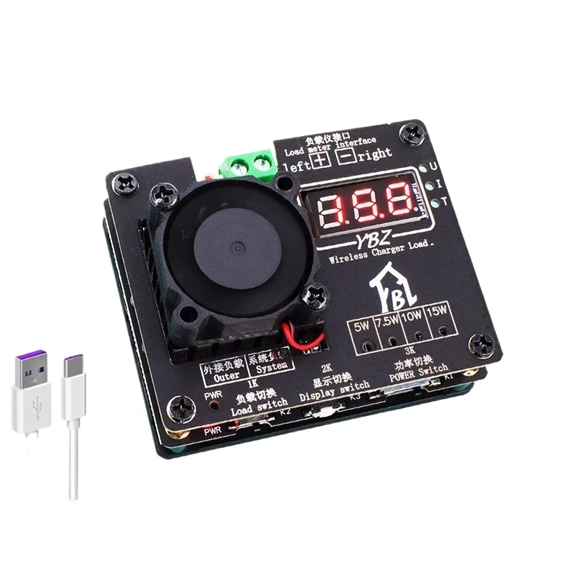 

Qi wireless charging intelligent detector wireless charging batch aging test 15W/10W/7.5W/5W pop-up window detection