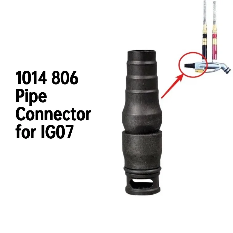 

Electrostatic Powder Spraying Spareparts Hose Connector 1014806 for IG07 Powder Injector