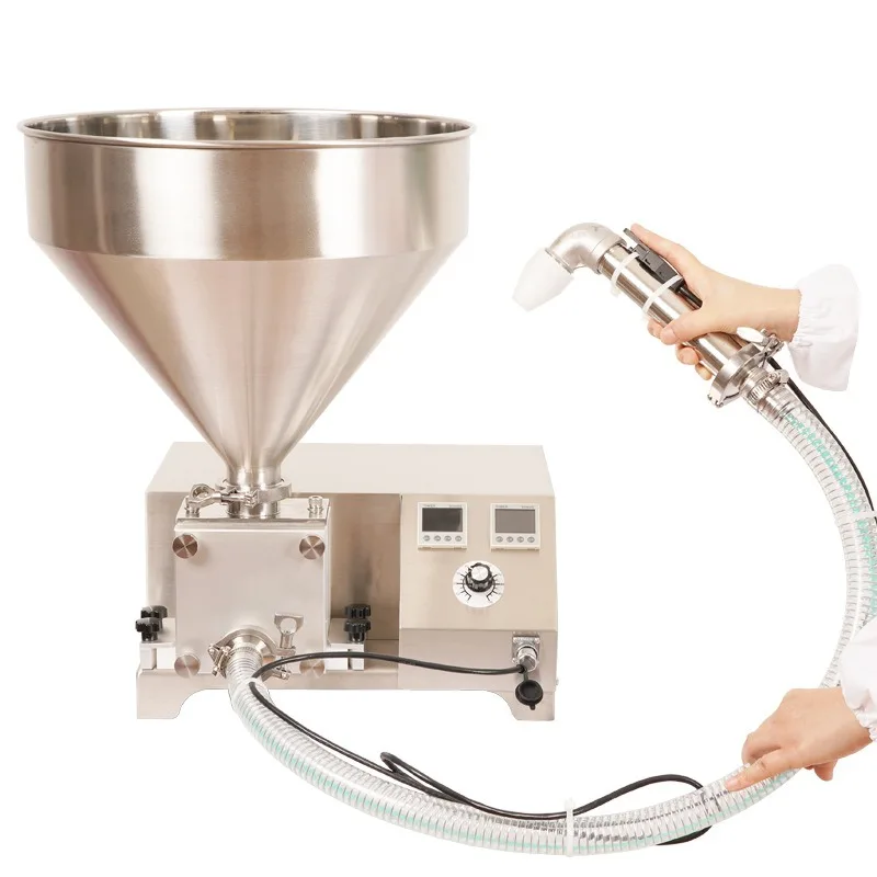 Desktop commercial automatic quantitative filling machine, electric hand-held cream piping machine