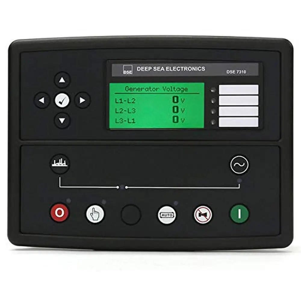 Auto Start Control Module Diesel Gas Gen-set Power Monitoring Fuel Usage Alarms Remote Communications Flexible Inputs Load