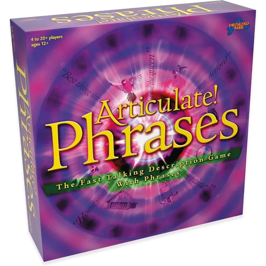 

Drumond Park Articulate. Phrases Family Board Game The Fast Talking Description Game Ideal for Parties and Family Entertainment