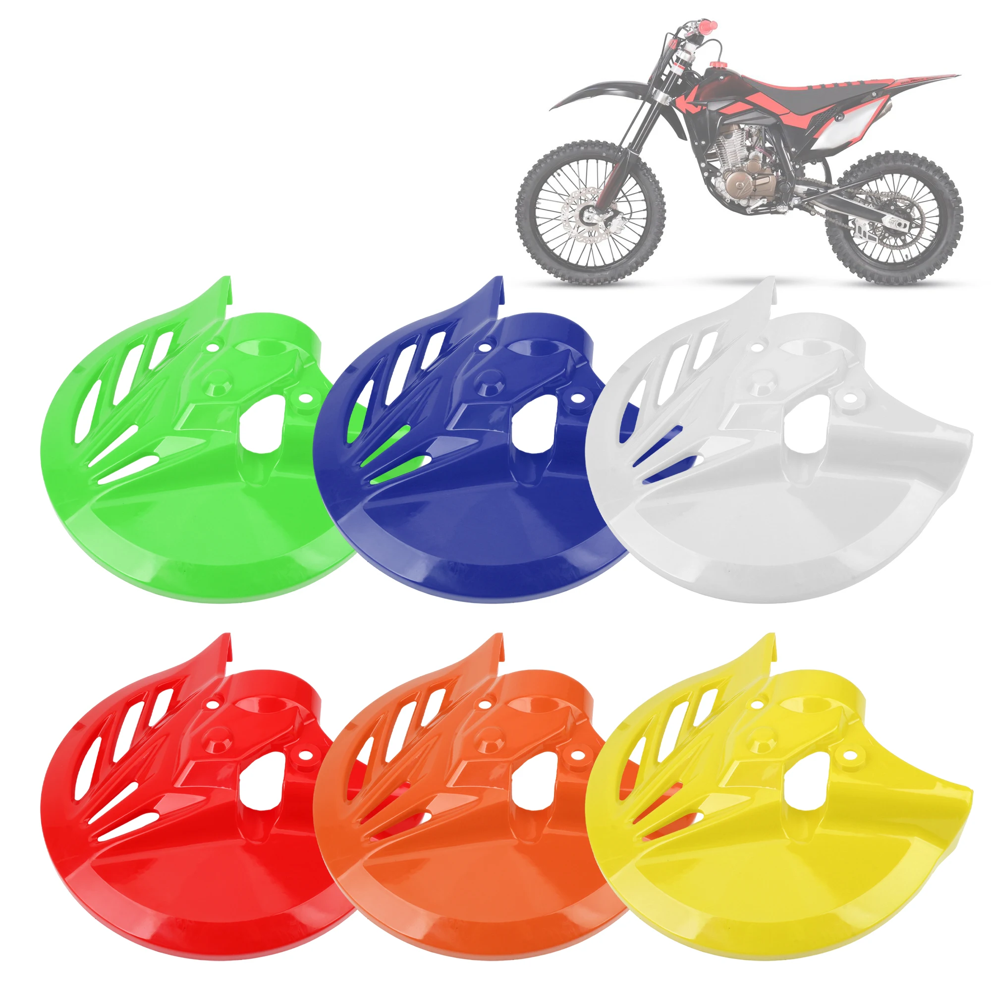 Motorcycle Front Brake Disc Protection Cover For Honda CRF250R CRF450R CRF250RX CRF450RX For Kayo T4 T6 DirtBike Motocross Parts - view 5