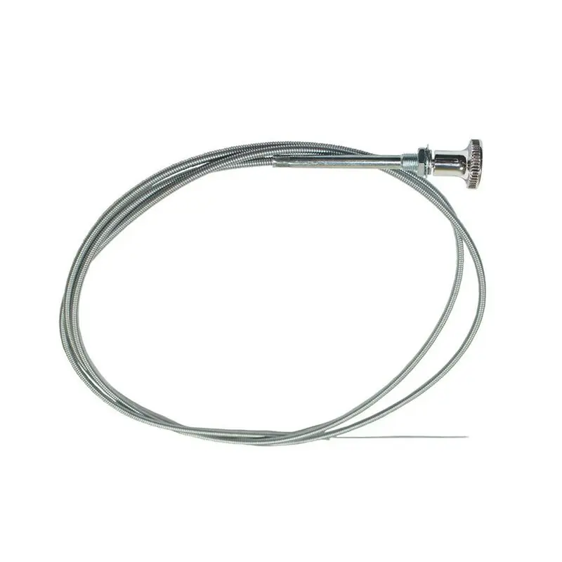 #01G (Chrome)6 Ft Push Pull Choke Throttle Cable for Hot Rat Rod Holley Edelbrock,Automotive Parts & Accessories